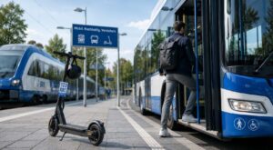 E-Scooter Mitnahme in Bus und Bahn