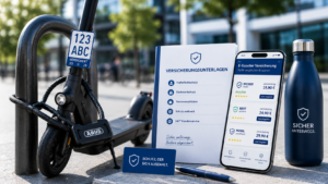 E-Scooter Versicherung mit Diebstahlschutz